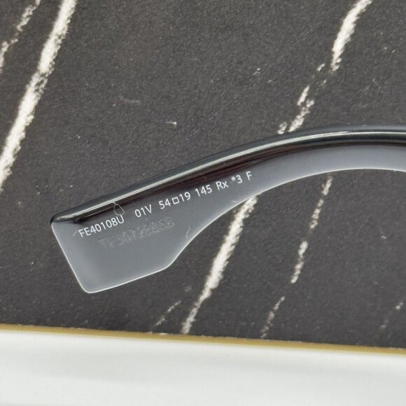 NEW FE40108U 01V FENDI SUNGLASSES SHINY BLACK UNISEX EYEWEAR FENDI
